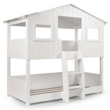 Willow Treehouse Bunk Bed - White