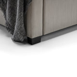 Wilton Deep Buttoned 4 Drawer Bed - Grey