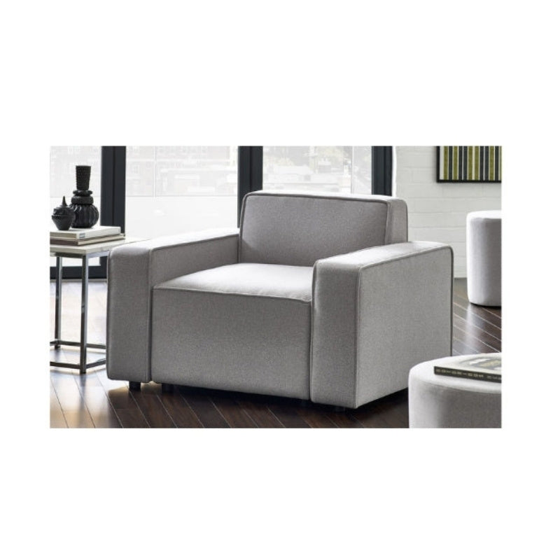 Lago Combination Sofa Grey Linen