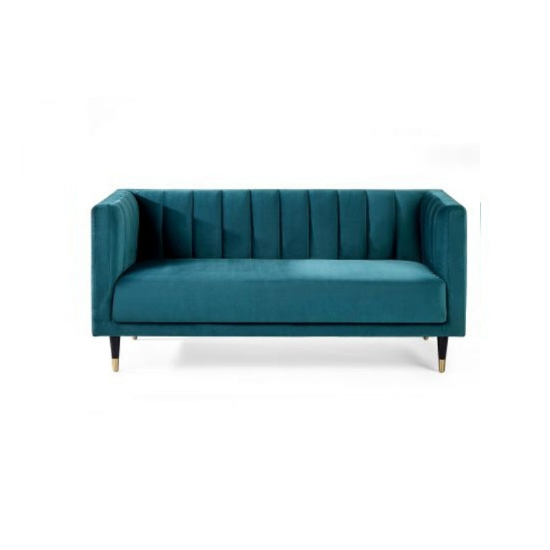 Salma Scalloped Back Set or 3 Seater or 2 Seater or 1 Seater Sofa/Arm Chair Teal