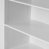 Verona Sliding Wardrobe 180cm Oak with Oak Doors 2or5 Shelves - FURNITURE CURLS