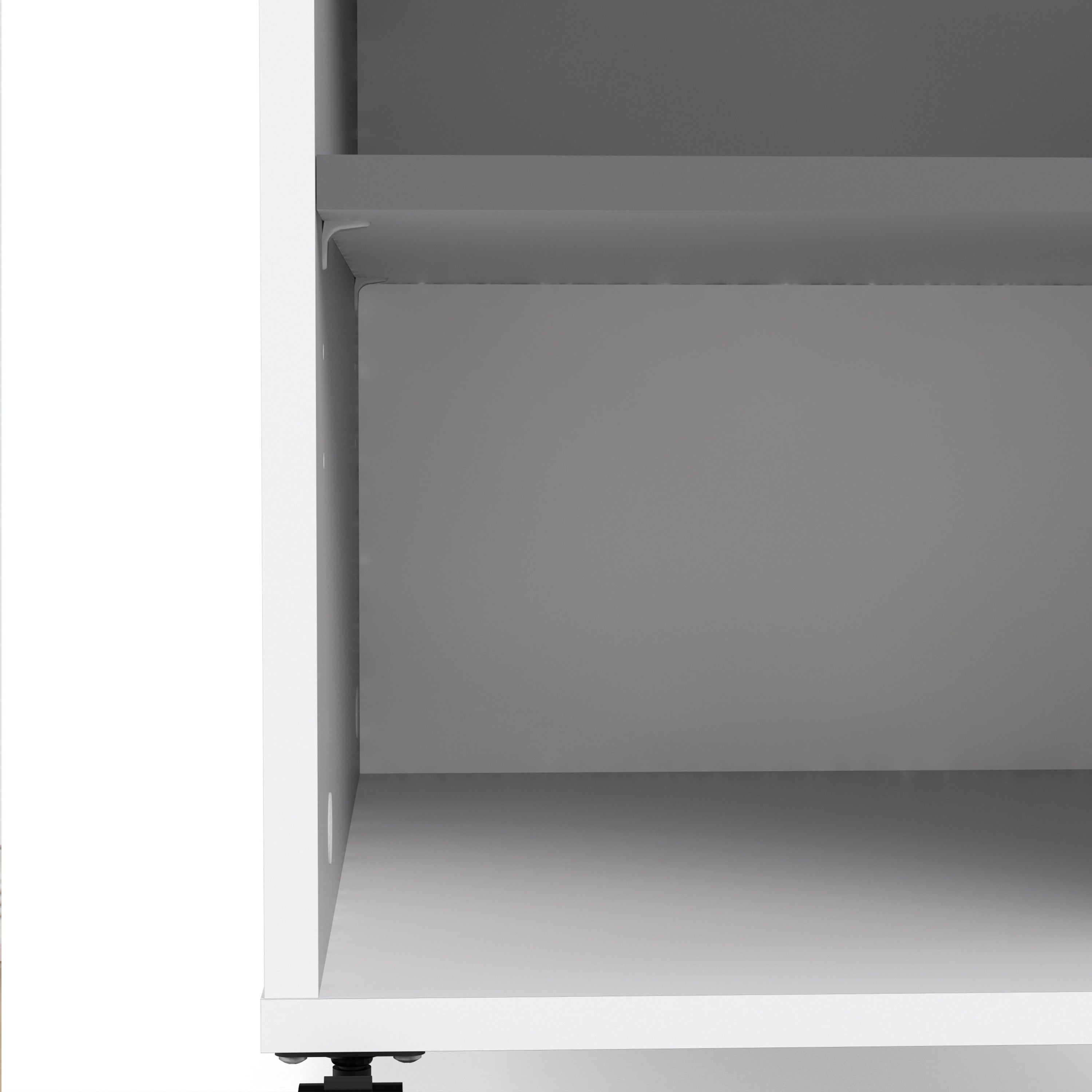 Function Plus Desk White Grey Or Mobile File Cabinet 2 Drawers +1 Shelf - FURNITURE CURLS