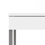 Function Plus Desk Gliding 3 Drawers In White - FURNITURE CURLS