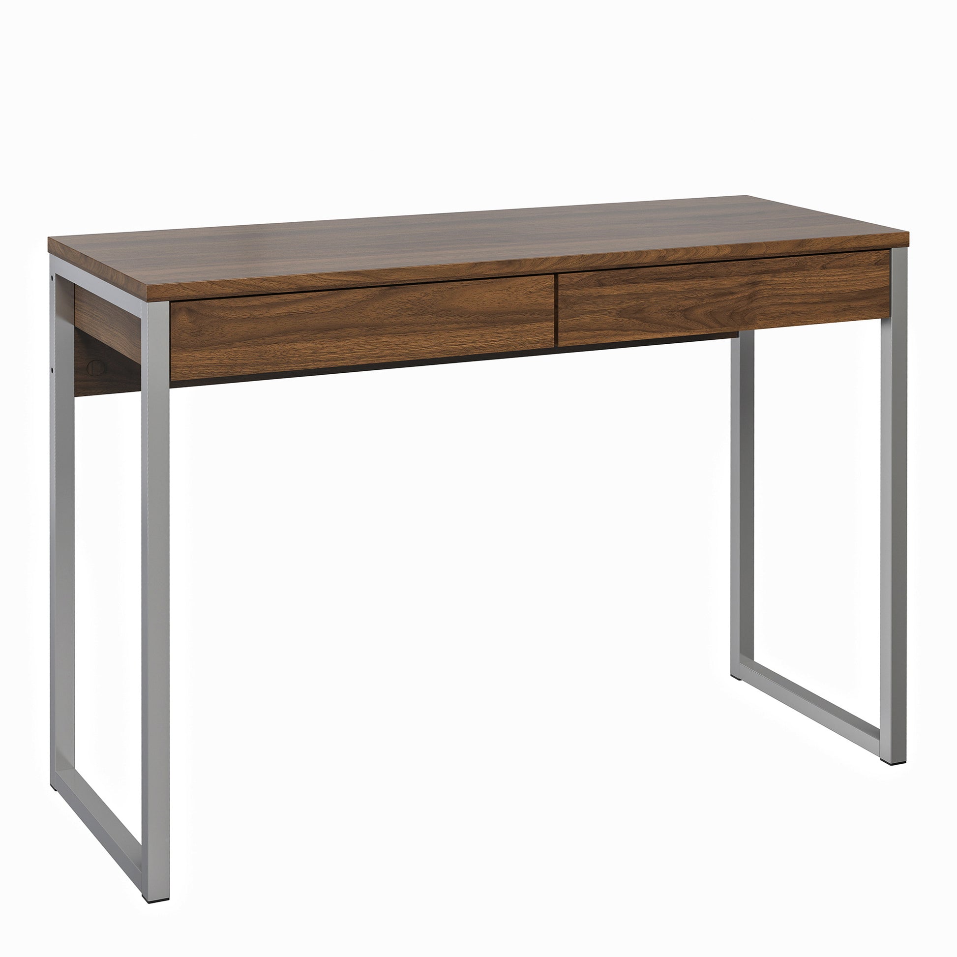 Function Plus Desk 2 Drawers In Oak Or Walnut Or White - FURNITURE CURLS