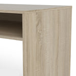 Function Plus Desk Multi-functional Desk With Drawer And 1 Door In White And Oak - FURNITURE CURLS