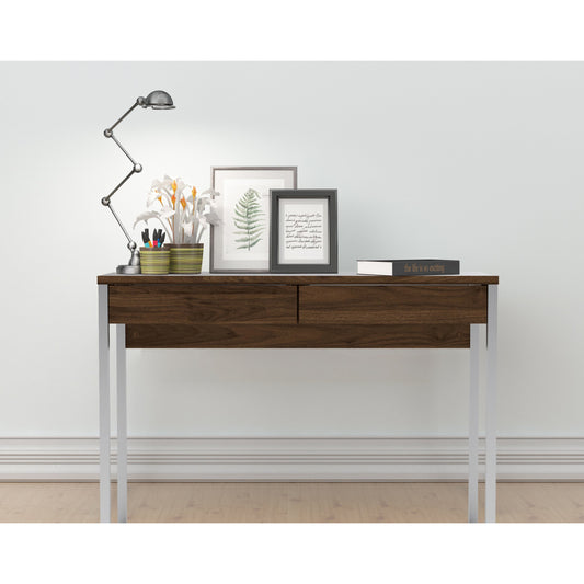 Function Plus Desk 2 Drawers In Oak Or Walnut Or White
