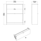Shoes White Cabinet 2 Tilting Doors(1or2 Layers) - FURNITURE CURLS