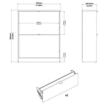 Shoes Matt Black Cabinet 2 Tilting Doors(1or2 Layers) - FURNITURE CURLS