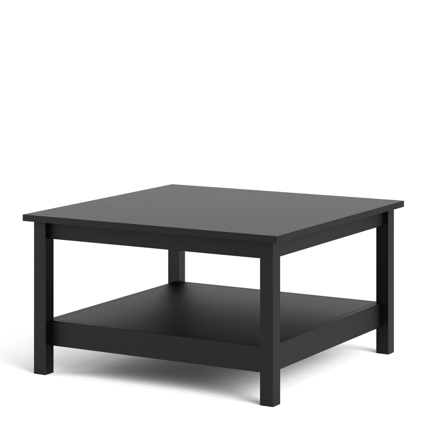 Madrid Coffee Table In Matt Black Or White - FURNITURE CURLS