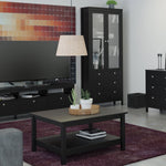 Madrid Coffee Table In Matt Black Or White - FURNITURE CURLS