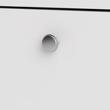 Madrid Sideboard 2 Doors + 3 Drawers In Matt Black Or White - FURNITURE CURLS