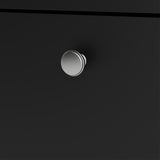 Madrid Sideboard 2 Doors + 1 Drawer In Matt Black Or White - FURNITURE CURLS