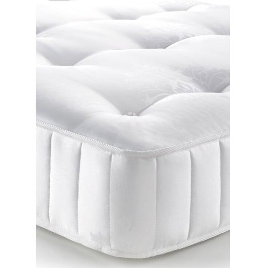 Capsule 13.5 Bonnell Spring Damask Fabric Hand Tufted Quilted Border Essentials Mattress- Single, Double, King