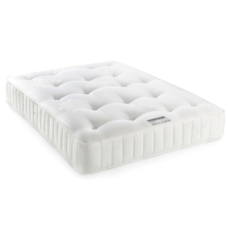 Capsule 1000 Pocket Spring Damask Fabric Hand Tufted Memory Mattress - Double, King, Super King - FURNITURE CURLS