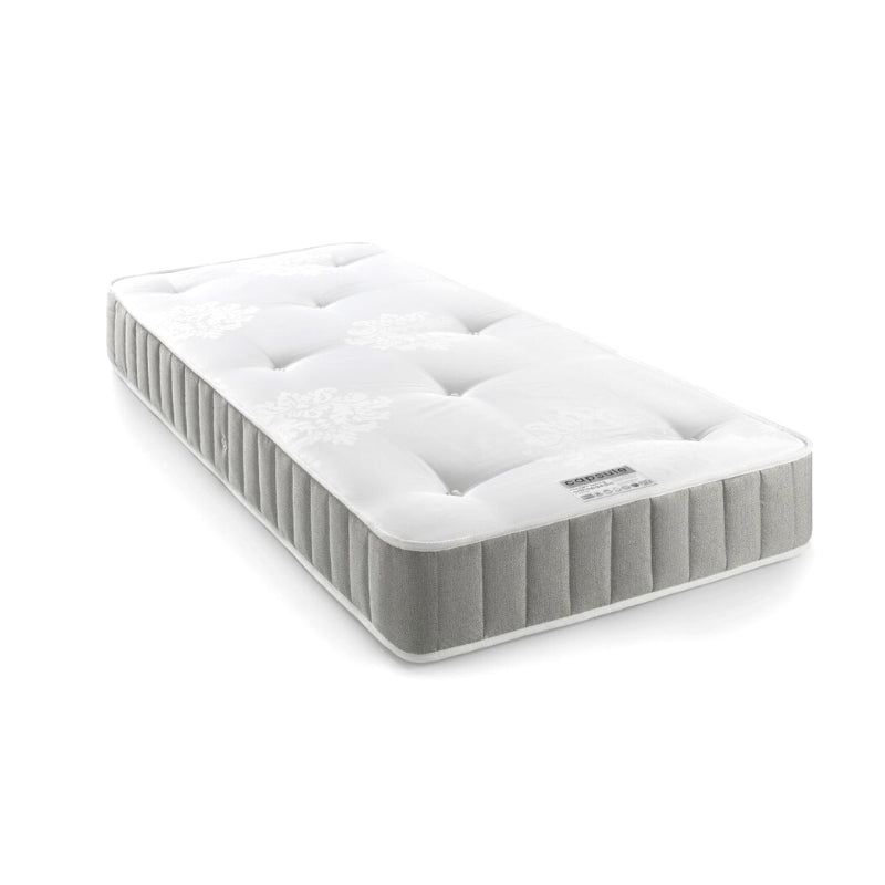 Capsule 12.5 Bonnell Spring Damask Fabric Quilted Border Orthopaedic Mattress- Single, Double, King - FURNITURE CURLS