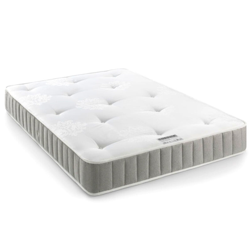 Capsule 12.5 Bonnell Spring Damask Fabric Quilted Border Orthopaedic Mattress- Single, Double, King - FURNITURE CURLS