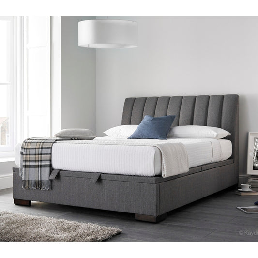 Lanchester Elephant Grey Ottoman Bed