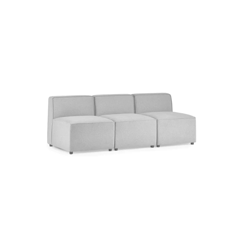 Lago Combination Sofa Grey Linen